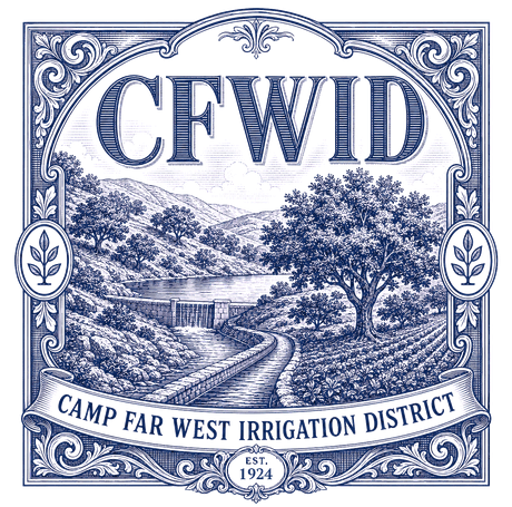 CAMP FAR WEST IRRIGATION DISTRICT logo